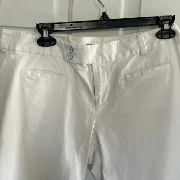 Loft White Capri Size 8P - Picture 3 of 5